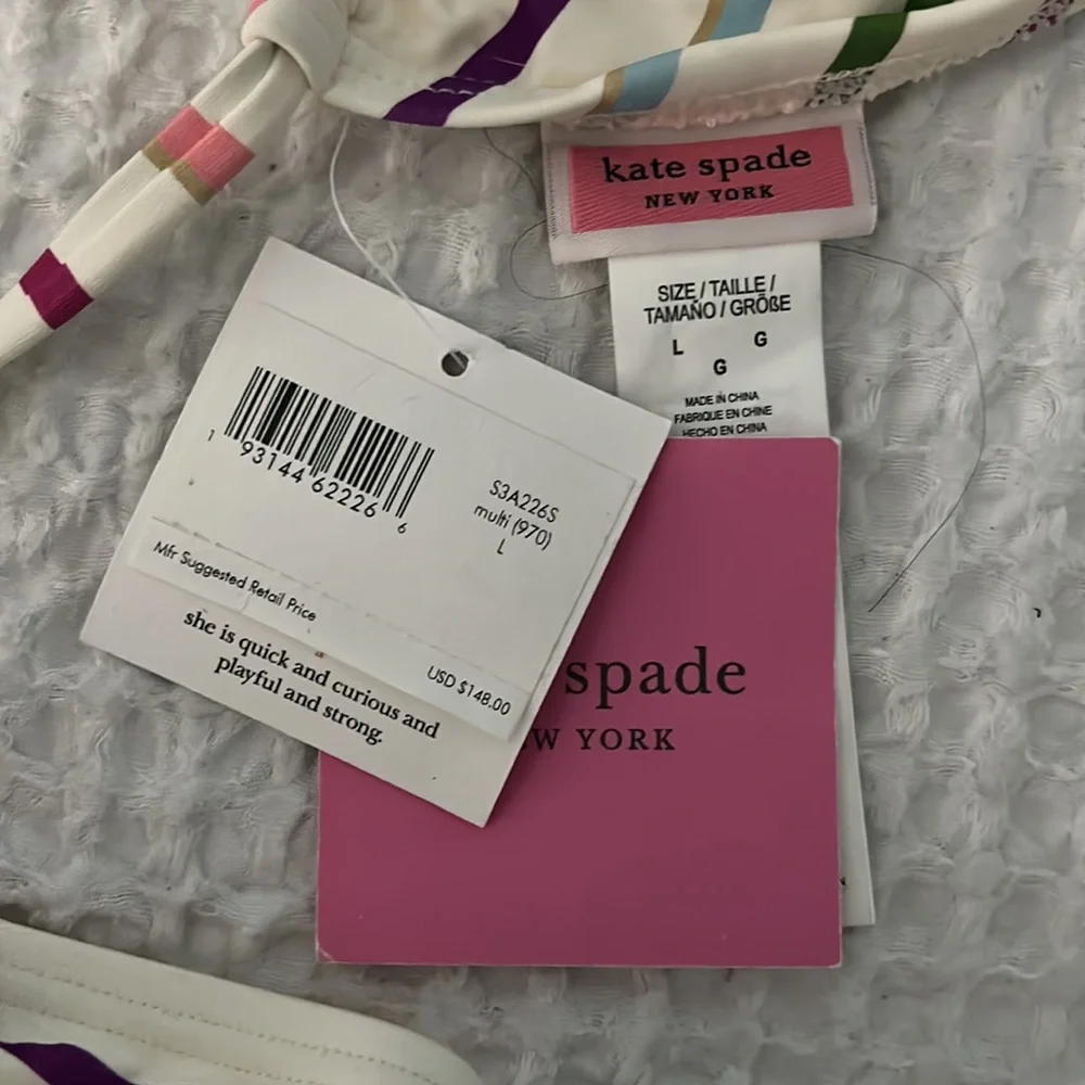 KATE SPADE BIKINI!!! 💕HOST PICK 3*13*24💕 NWT - Picture 5 of 5